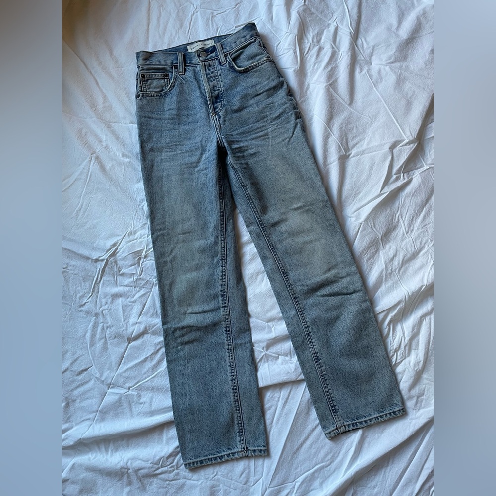 Denim Forum The Joni High Rise Loose 28L Size 24